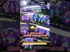Full House Outdoor Prefab Dome House Room Polycarbonate Bubble Dome House