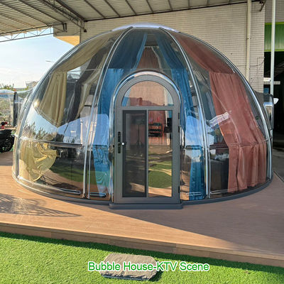 Buy High Quality Bubble House Customized Outdoor Party Commercial KTV Luxury Dome Transparent Bubble House online manufacture