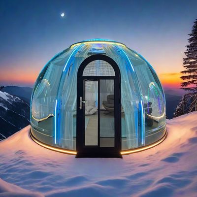 Buy Outdoor Full 360°Transparency Bubble Tent Clear Igloo Best Geodesic Bubble Dome House online manufacture