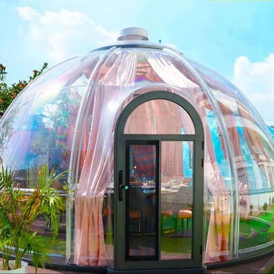 Buy New Hot Selling Restaurant Home Transparent PC Prefab Glamping Bubble Dome Houses Tent online manufacture