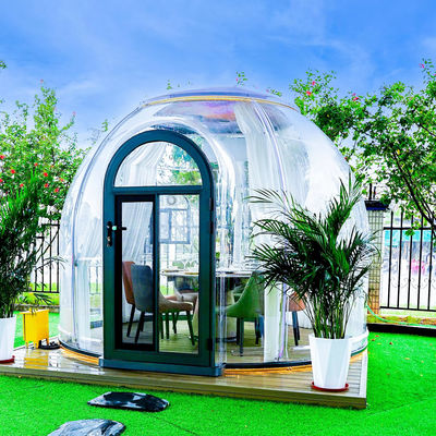 Buy Outdoor Bubble House  Polycarbonate Dome House Glamping For Four Season New Design Dome Tent online manufacture
