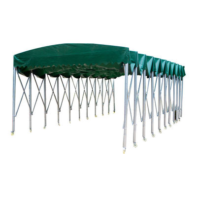 Buy Galvanized Steel Electric Push-Pull Shed for Easy Assembly and Disassembly in Open Field Storage Requirements online manufacture