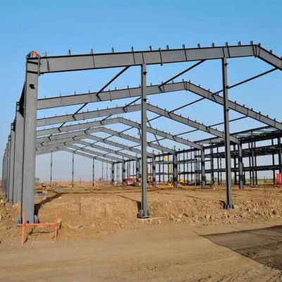 Buy Customizable Steel Warehouse for Industrial Storage Prefab Design online manufacture