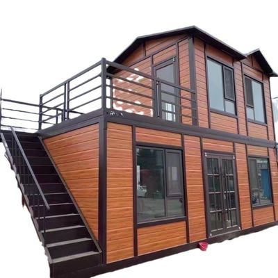 Buy Villa Prefabricated Building Activity Room Mobile Villa Design Scheme with Steel Structure online manufacture