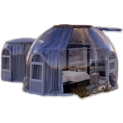 Buy Contemporary Design Style Outdoor Hotel Camping Site Scenic Glass Room Spherical Tent Bubble House Homestay online manufacture