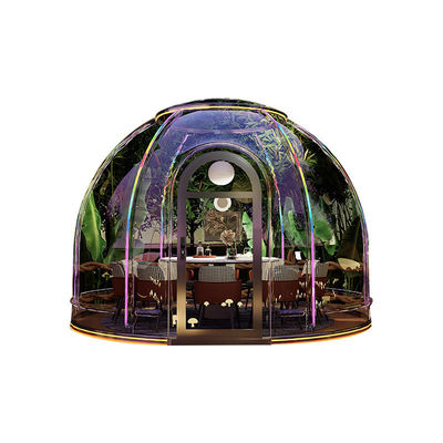 Buy Outdoor Rectangular Sun Glass Room Full Transparent Bubble Room Spherical Tent for PC Hotel Star Room Homestay online manufacture