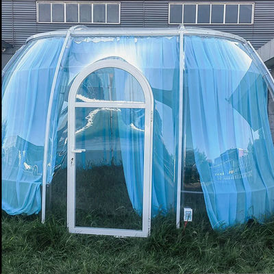 Buy PC Star Empty room Mobile homestay Hotel Scenic area Transparent restaurant dining Outdoor rooftop courtyard dome tent online manufacture