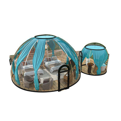 Buy Park rest tent transparent waterproof night stargazing PC material bubble room starry room online manufacture