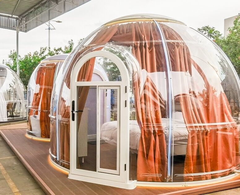 Customized Luxurious PC Material Impact Resistant Bubble Houses ...
