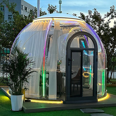 9.6M2 Dining Bubble Tent Polycarbonate Aluminum Garden Room Prefab Homehouse