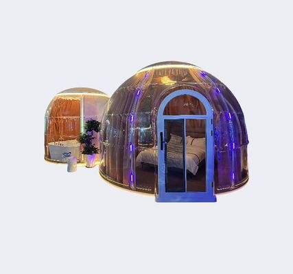 High-Quality Transparent Bubble Room Hotel Luxury Dome Polycarbonate Dome House For Homestay Camping
