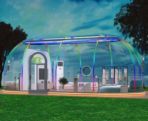 High Quality Dome House Luxurious Green Houses Modern Design PC Material Prefab House for Outdoor Camping Hotel