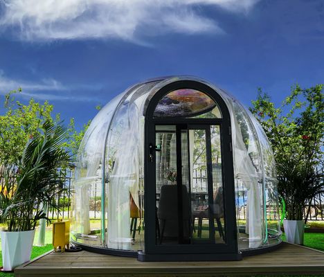Hotel Transparent Polycarbonate Luxury Prefabricricated Prefab Set Living Dome House