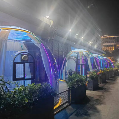 High Quality Outside Commercial Double Dome House Inflatable Bubble Tent House for Sale
