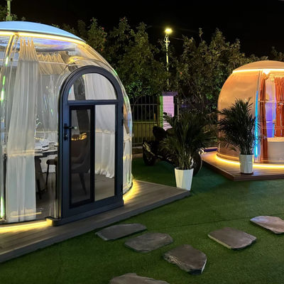 Hot Selling New Design PC Dome Hotel Polycarbonate Dome Tent Modular Prefab Dome House