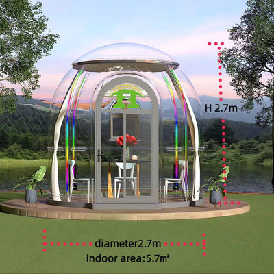 Fashion Bubble Glass Dome House Event Party Tent Pc Dome Hotel Polycarbonate Dome Tent