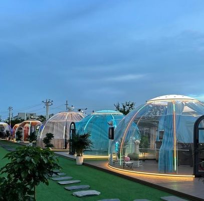 Luxury Outdoor Transparent Inflatable Bubble Lodge for Camping and Hotel Tent Comfortable House Dome Design