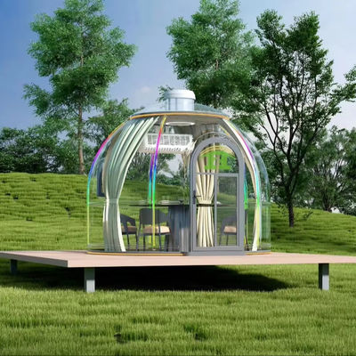 China Factory Pc Dome Hotel Tent Bubble Dome House Modular Prefab Dome House For Resorts