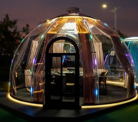Customized Personalized PC Material Bubble Houses Easy-to-Assemble Inflatable Party Tent for Camping Transparent Bubble Room