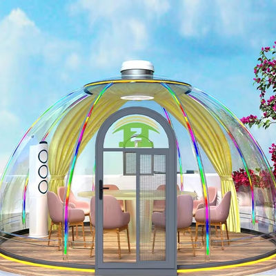 Custom Size Outdoor Tent PC Clear Bubble Dome Transparent Tent Dome Tent for Casual Cafe