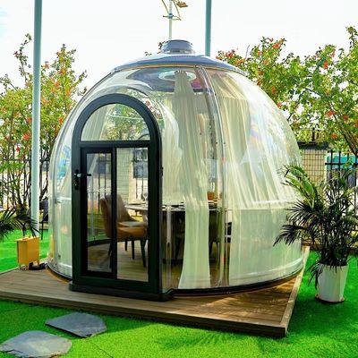 Hot-selling Polycarbonate Dome House Waterproof  View Star Bubble House Sound Insulation Geodesic Dome