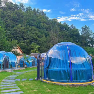 Fashionable PC Tough Dome Tent Outdoor Star Cabin Bubble Tent for Restaurant Camping Made of Durable Container Material
