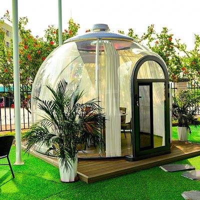 New Design Star Room Prefabricated  PC Dome Tent Transparent Polycarbonate Dome House for Hotel