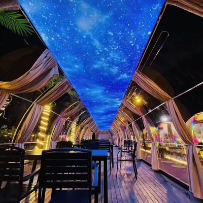 Transparent Hotel Outside Globe Clear Bubble Dome Tent Igloo PC Dome Room