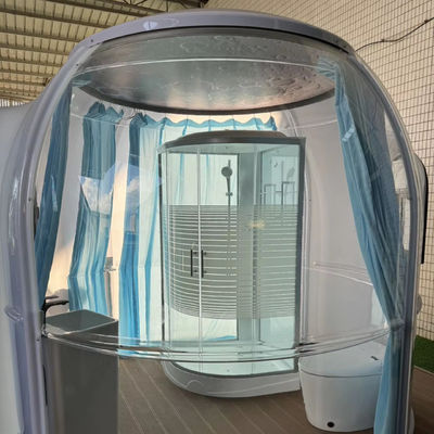 Glamping Waterproof PVC 2.7m Luxury Dome House Transparent Bubble Dome Tent for Sale