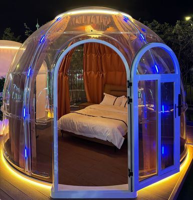 Waterproof bubble house windproof PC bubble house for outdoor restaurant hotel