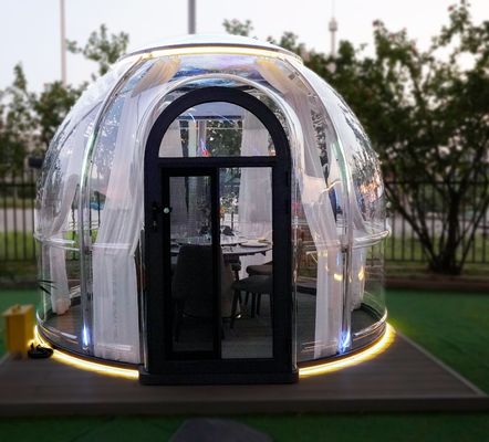 Outdoor Luxury Dome Tent for Restaurant Dining Glamping Clear Bubble Room Bubble House