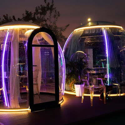 Factory Price Romantic Outdoor Commercial Leisure Coffee Shop PC Bubble House Dome Tent