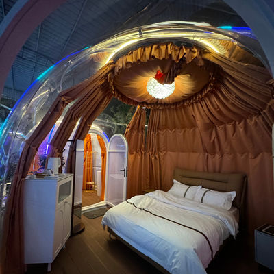 Full House Glamping Clear Pc Tents Polycarbonate Bubble Tents Bubble Dome House
