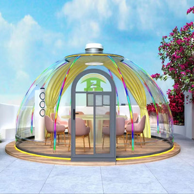 Luxurious Garden House Dome House Transparent Bubble House Polycarbonate Dome Tent