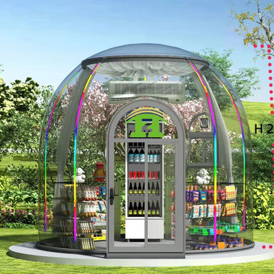 Popular Sale Outdoor Waterproof Camping Bubble House Dome Hotel Modular Tent with Bathroom