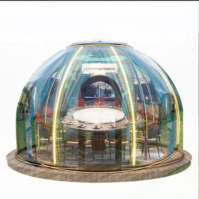 House Transparent Camping Hotel Prefabricated Dome for Camping Bubble House