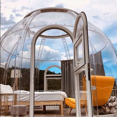 Elevate Your Outdoor Camping Experience Contemporary Star Rooms with Transparent Soundproof in Popular Hotel Homestay
