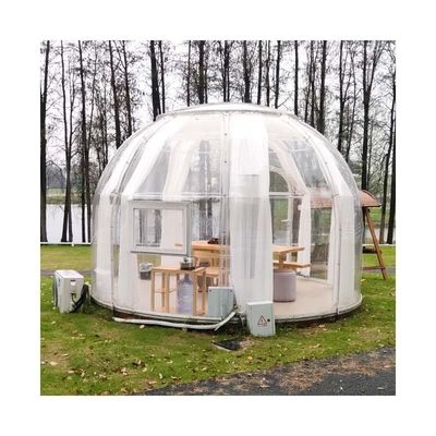 Unwind in Style with Our PC-Friendly Outdoor Star Room Space Capsule Bubble House