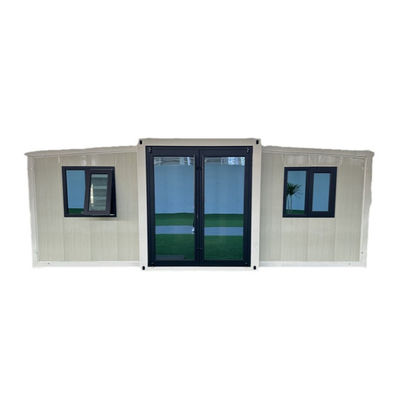 Container House Double Wing Expansion Box 20 40 Feet Customizable Mobile Home With Foldable Kitchen And Bathroom