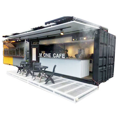 Container Cafe Converted Container Shop Commercial Street Container for Supermarket Convenience Store
