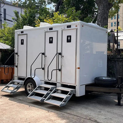 Steel Structure Mobile Toilet Designed for Scenic Spots and Environmental Protection