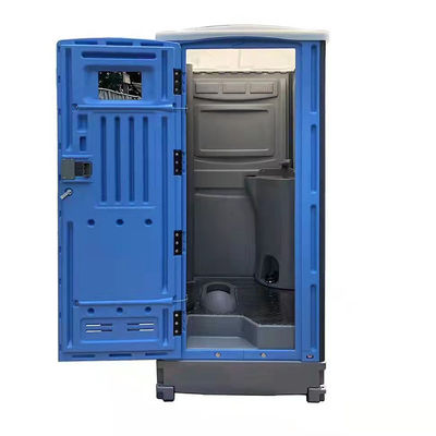 Convenient Lightweight Push Toilet for Park Attractions Portable Design